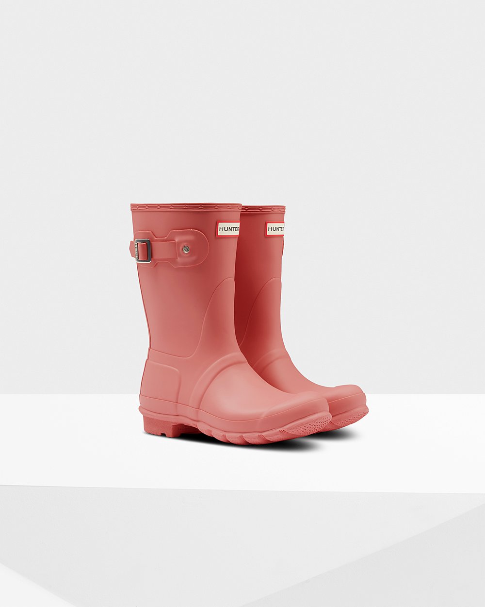 Galochas Curtas Hunter Feminina Rosa - Original - 06KBYUQVI